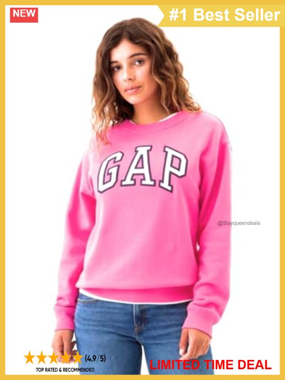 GAP Heritage Crew Neck T-Shirt Short Sleeve Tee